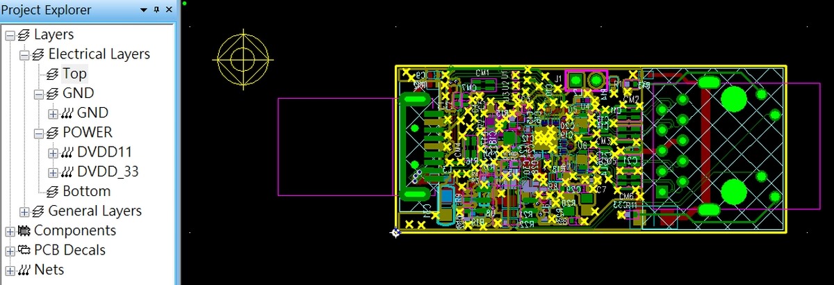 （图五） AX88179A PCB布局设计文件